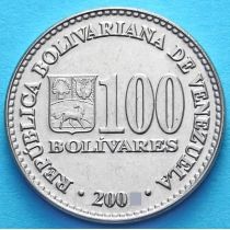 Венесуэла 100 боливар 2002 год.