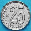 Монета Венесуэла 25 сентимо 2011 год. Независимость.