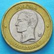 Монета Венесуэла 1 боливар 2007-2009 год.