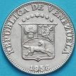 Монета Венесуэла 12 1/2 сентимо 1958 год.