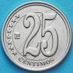 Монета Венесуэла 25 сентимо 2007 год.
