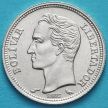 Монета Венесуэла 50 сентимо 1960 год. Серебро.