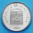 Монета Венесуэла 5 сентим 1986 год.
