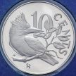 Монета Британские Виргинские острова 10 центов 1973 год. Proof