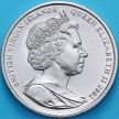 Монета Британские Виргинские острова 1 доллар 2002 год. Золотой юбилей. Карнавал.