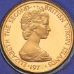 Монета Британские Виргинские острова 1 цент 1974 год. Proof