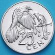 Монета Британских Виргинских островов 25 центов 1979 год. BU
