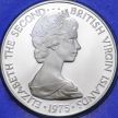Монета Британские Виргинские острова 5 центов 1975 год. Proof