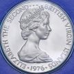 Монета Британские Виргинские острова 50 центов 1976 год. Proof