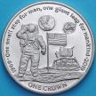 Монета Остров Вознесения 1 крона 2019 год. 50 лет высадке на Луне