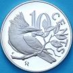 Монета Британские Виргинские острова 10 центов 1977 год. 25 лет правлению Королевы Елизаветы II. Proof