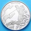 Монета Британских Виргинских островов 1 доллар 2016 год. Гольф