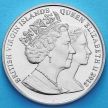 Монета Британских Виргинских островов 1 доллар 2012 год. Конный спорт.