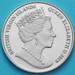 Монета Британские Виргинские острова 1 доллар 2019 год. Рыба дикобраз.