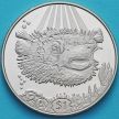 Монета Британские Виргинские острова 1 доллар 2019 год. Рыба дикобраз.