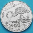 Монета Британские Виргинские острова 1 доллар 2015 год. Розовый фламинго.