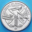 Монета Британских Виргинских островов 1 доллар 2003 год. 100 лет первому управляемому полету.