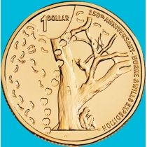 Австралия 1 доллар 2010 год. 150 лет экспедиции Бёрка и Уиллса. BU