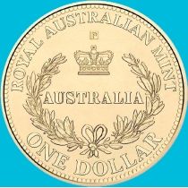 Австралия 1 доллар 2016 год. Королевский монетный двор. Р. BU