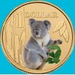 Монета Австралия 1 доллар 2008 год. Коала. Блистер
