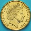 Монета Австралии 1 доллар 2009 год.  Пенсии в странах Содружества.