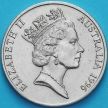 Монета Австралия 20 центов 1994-1998 год.