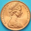 Монета Австралия 1 цент 1984 год. Карликовый летучий кускус.