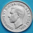 Монета Австралия 3 пенса 1950 год. Серебро