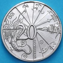 Австралия 20 центов 2001 год. Квинсленд