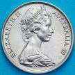 Монета Австралии 20 центов  1972 год. BU