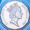 Монета Австралия 50 центов  1998 год. Джордж Басс и Мэтью Флиндерс. BU