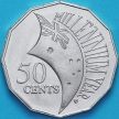 Монета Австралия 50 центов 2000 год. Миллениум.