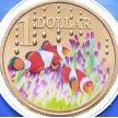 Монета Австралия 1 доллар 2006 год. Рыба-клоун. Блистер