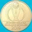 Монета Австралия 1 доллар 2019 год. Чемпионат мира по крикету. Блистер