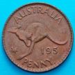 Монета Австралия 1 пенни 1950 год. Точка