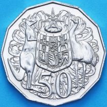Австралия 50 центов 1986 год. BU