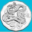 Монета Австралия 50 центов 2012 год. Год дракона
