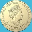 Монета Австралия 1 доллар 2023 год. AFLW. Западные бульдоги. Женщины