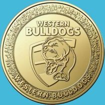 Австралия 1 доллар 2023 год. AFLW. Западные бульдоги. Женщины