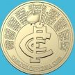 Монета Австралия 1 доллар 2024 год. AFL. Карлтон Блюз