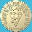 Монета Австралия 1 доллар 2024 год. AFL. Лебеди Сиднея