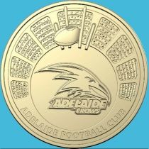 Австралия 1 доллар 2024 год. AFL. Вороны Аделаиды