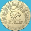 Монета Австралия 1 доллар 2024 год. AFL. Уэст Кост Иглз