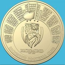 Австралия 1 доллар 2024 год. AFL. Ричмонд Тайгерс
