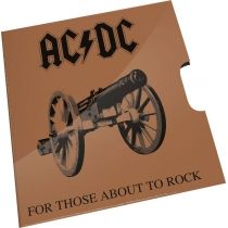 Австралия 20 центов 2021 год. 45 лет группе AC/DC - альбом "For Those About to Rock"
