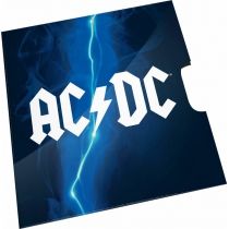 Австралия 20 центов 2023 год. 45 лет группе AC/DC. Логотип