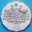 Монета Австралия 50 центов 2001 год. 100 лет Федерации. Австралия.