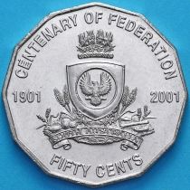 Австралия 50 центов 2001 год. Южная Австралия