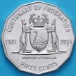 Монета Австралия 50 центов 2001 год. 100 лет Федерации. Западная Австралия