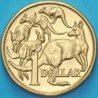 Монета Австралия 1 доллар 1991 год. BU